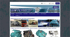 Desktop Screenshot of motorslip.nu